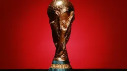 The FIFA World Cup trophy