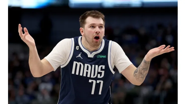 Luka Doncic of the Dallas Mavericks
