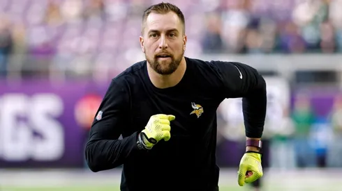 Adam Thielen signed with the Panthers last year