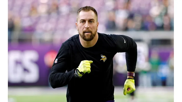 Adam Thielen with the Minnesota Vikings