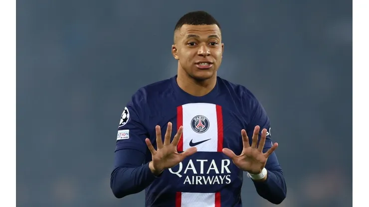 Kylian Mbappe of PSG