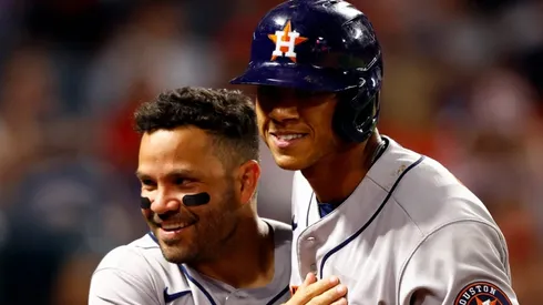 Altuve and Peña of the Astros