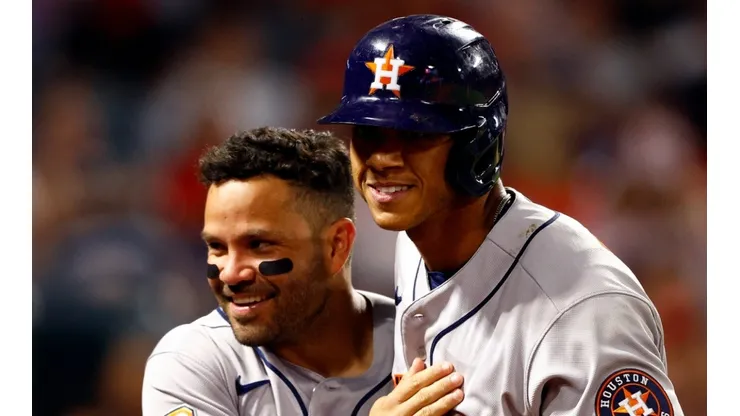 Altuve and Peña of the Astros