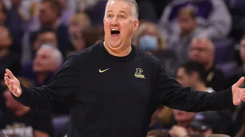 Head Coach Matt Painter of Purdue Boilermakers