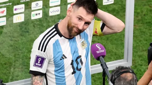 Lionel Messi of Argentina