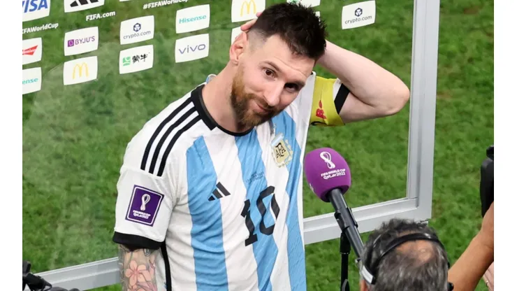 Lionel Messi of Argentina