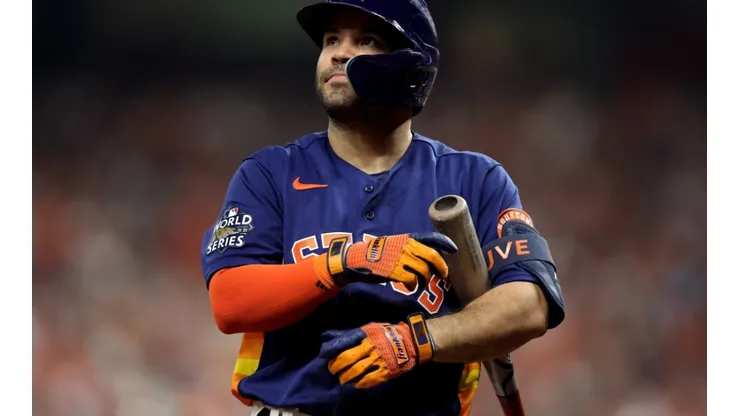 Altuve of the 2022 MLB Champions Houston Astros
