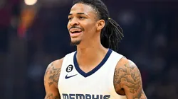 Ja Morant with the Memphis Grizzlies
