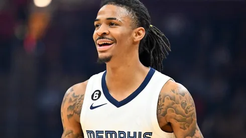 Ja Morant with the Memphis Grizzlies
