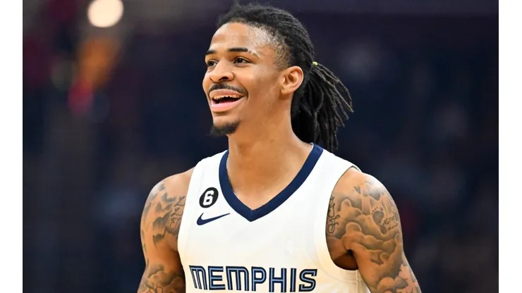 Ja Morant with the Memphis Grizzlies