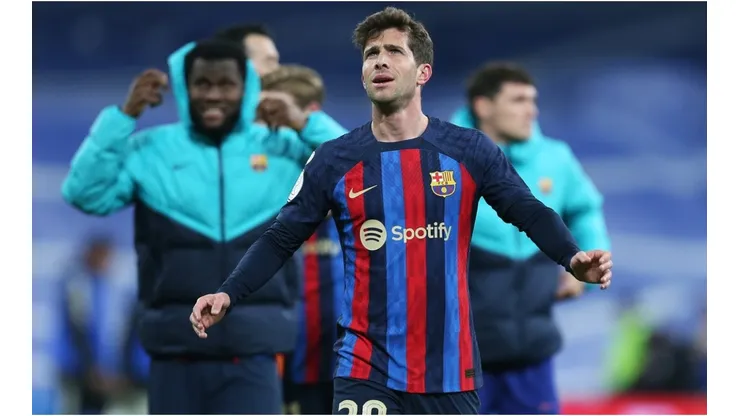 Sergi Roberto of FC Barcelona