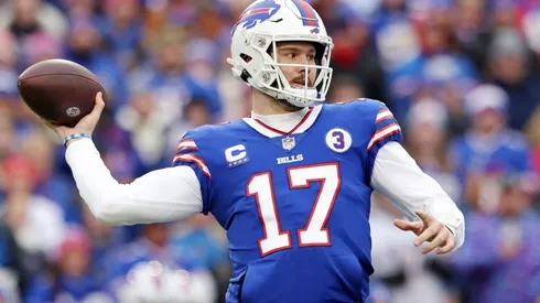 Josh Allen with the Buffalo Bills