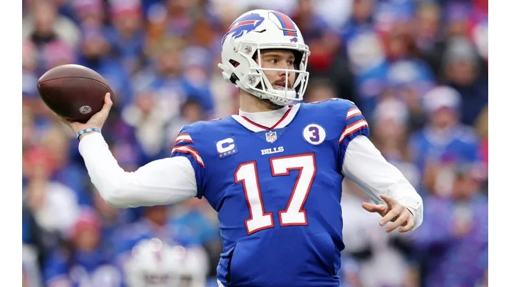 Josh Allen with the Buffalo Bills