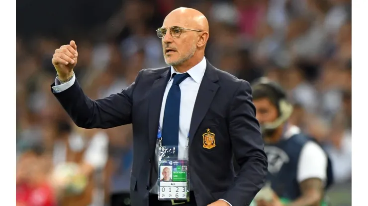 Spanish national team coach Luis de la Fuente.