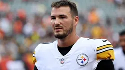 Mitch Trubisky with the Pittsburgh Steelers