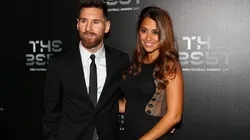 Lionel Messi and Antonella Roccuzzo