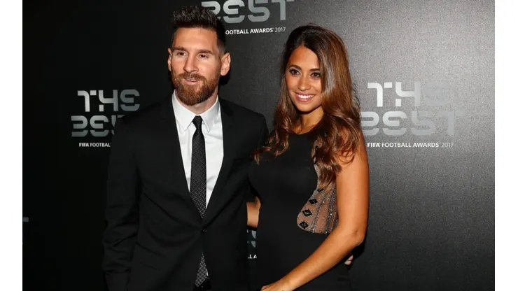 Lionel Messi and Antonella Roccuzzo
