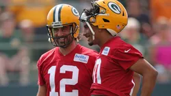 Aaron Rodgers, Jordan Love - Green Bay Packers - NFL 2022