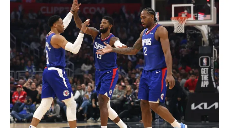 Paul George, Kawhi Leonard, and Russell Westbrook