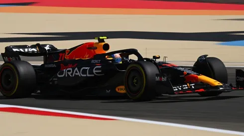 Sergio Perez during F1 Testing at Bahrain International Circuit