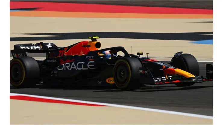 Sergio Perez during F1 Testing at Bahrain International Circuit