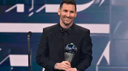 Lionel Messi with The Best 2022.