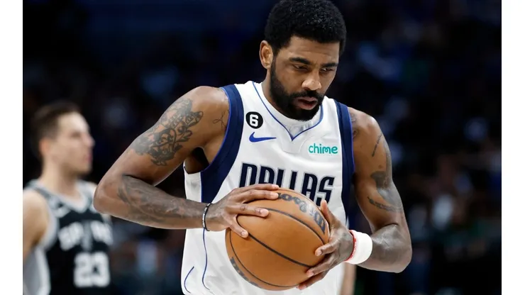 Kyrie Irving playing for Mavericks