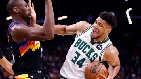 Bismack Biyombo #18 of the Phoenix Suns