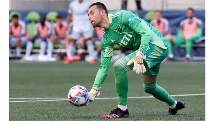 Brad Stuver #41 of Austin FC