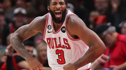 Andre Drummond during the game against the Pistons