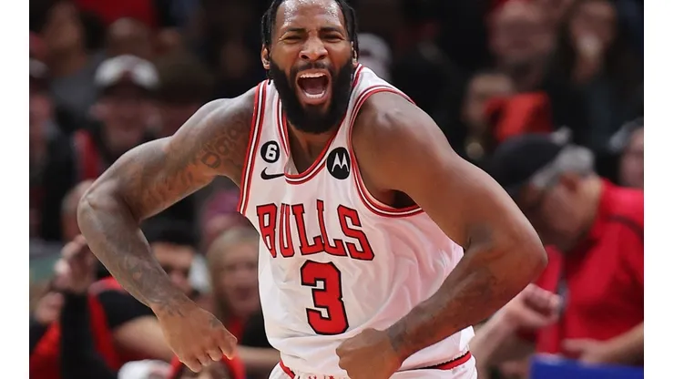 Andre Drummond during the game against the Pistons