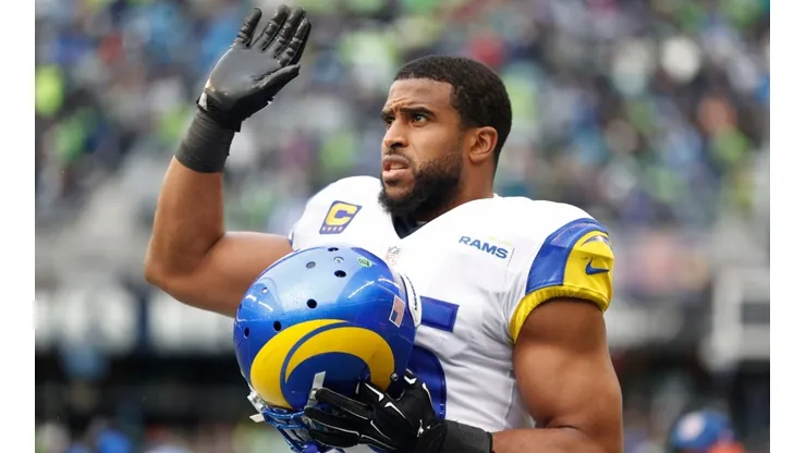 Bobby Wagner with the Los Angeles Rams