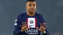 Kylian Mbappe in the 1-0 loss of PSG against Bayern in the Champions League