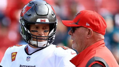 Tom Brady and Bruce Arians - Tampa Bay Buccaneers - NFL 2021