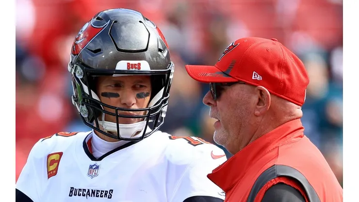 Tom Brady and Bruce Arians - Tampa Bay Buccaneers - NFL 2021