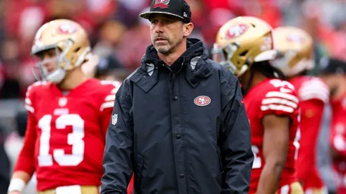 49ers coach Kyle Shanahan.
