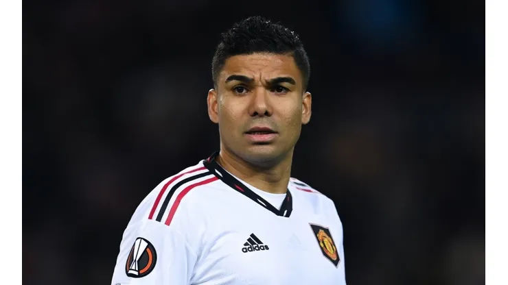 Casemiro with Manchester United