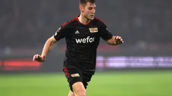 Robin Knoche of Union Berlin against Ajax in the UEL