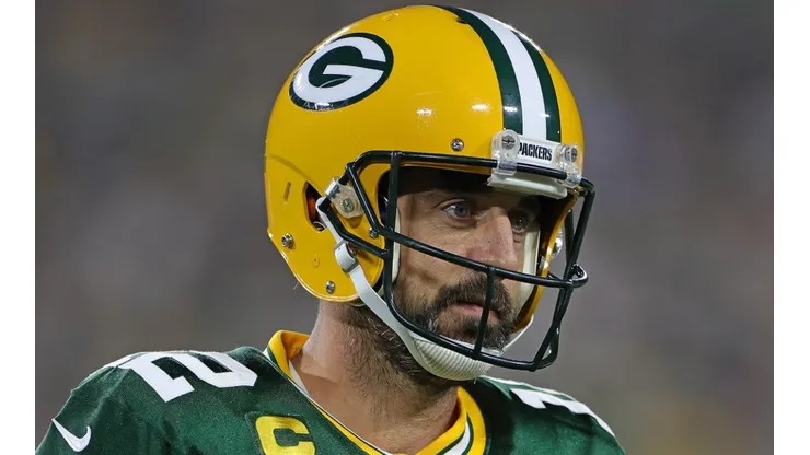 Aaron Rodgers with the Green Bay Packers