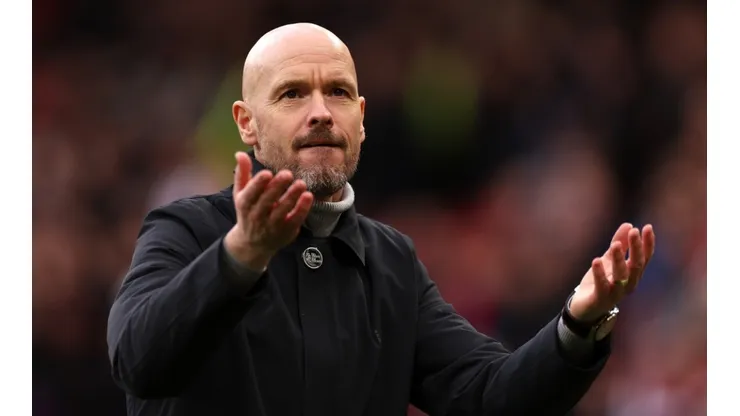 Erik ten Hag with Manchester United