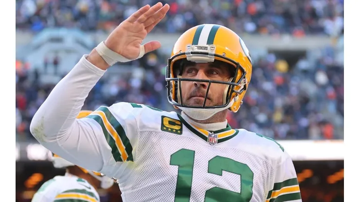 Rodgers during the 2022 season