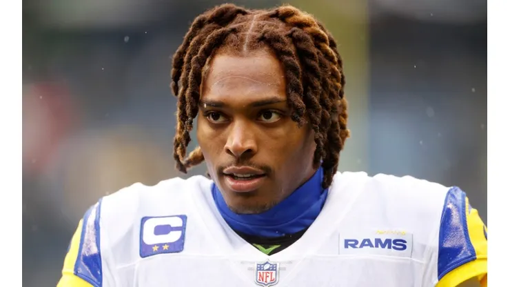 Jalen Ramsey got to the Los Angeles Rams in a mid-season trade with the Jaguars in 2019