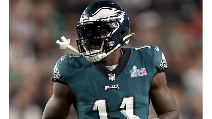 AJ Brown was traded from the Tennessee Titans during the 2022 NFL draft