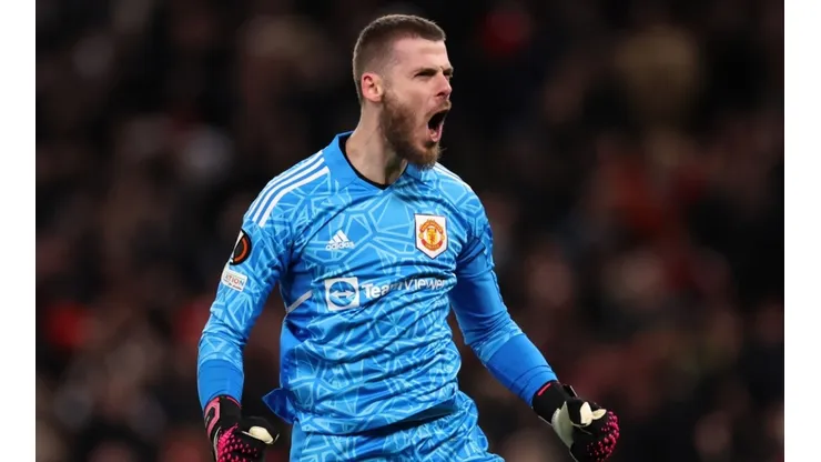 Man United goalkeeper David De Gea.