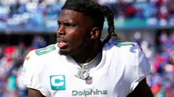 Dolphins wide receiver Tyreek Hill had a funny response to his former teammate