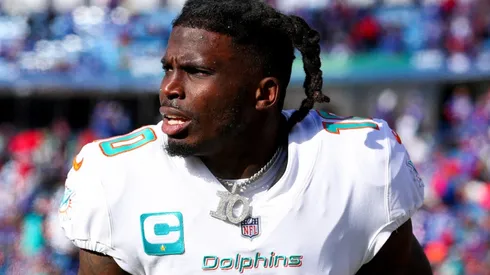 Dolphins wide receiver Tyreek Hill had a funny response to his former teammate