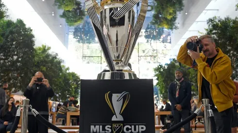 MLS Cup trophy.