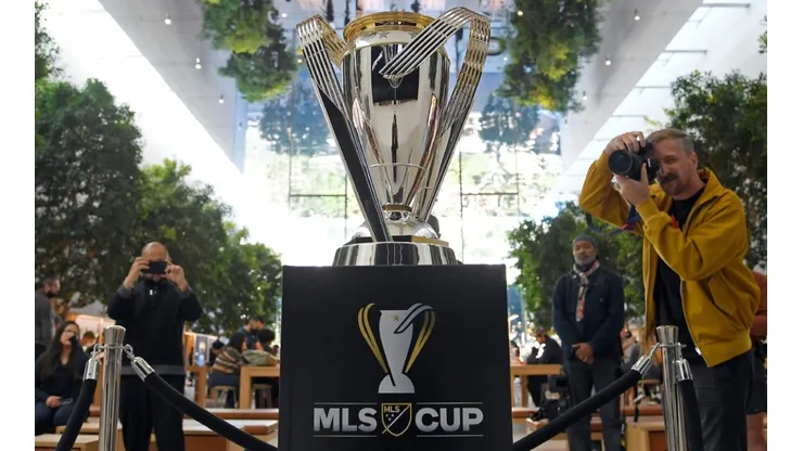 MLS Cup trophy.