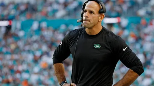 Jets coach Robert Saleh.