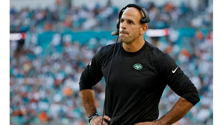 Jets coach Robert Saleh.